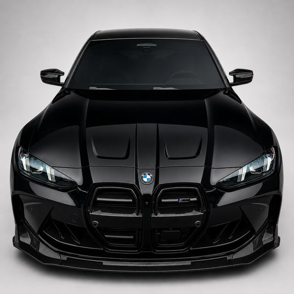 Dry Carbon Fiber Front Lip V1 for BMW G80 M3 & G82 M4 (2021-2027) - EuroSpeed