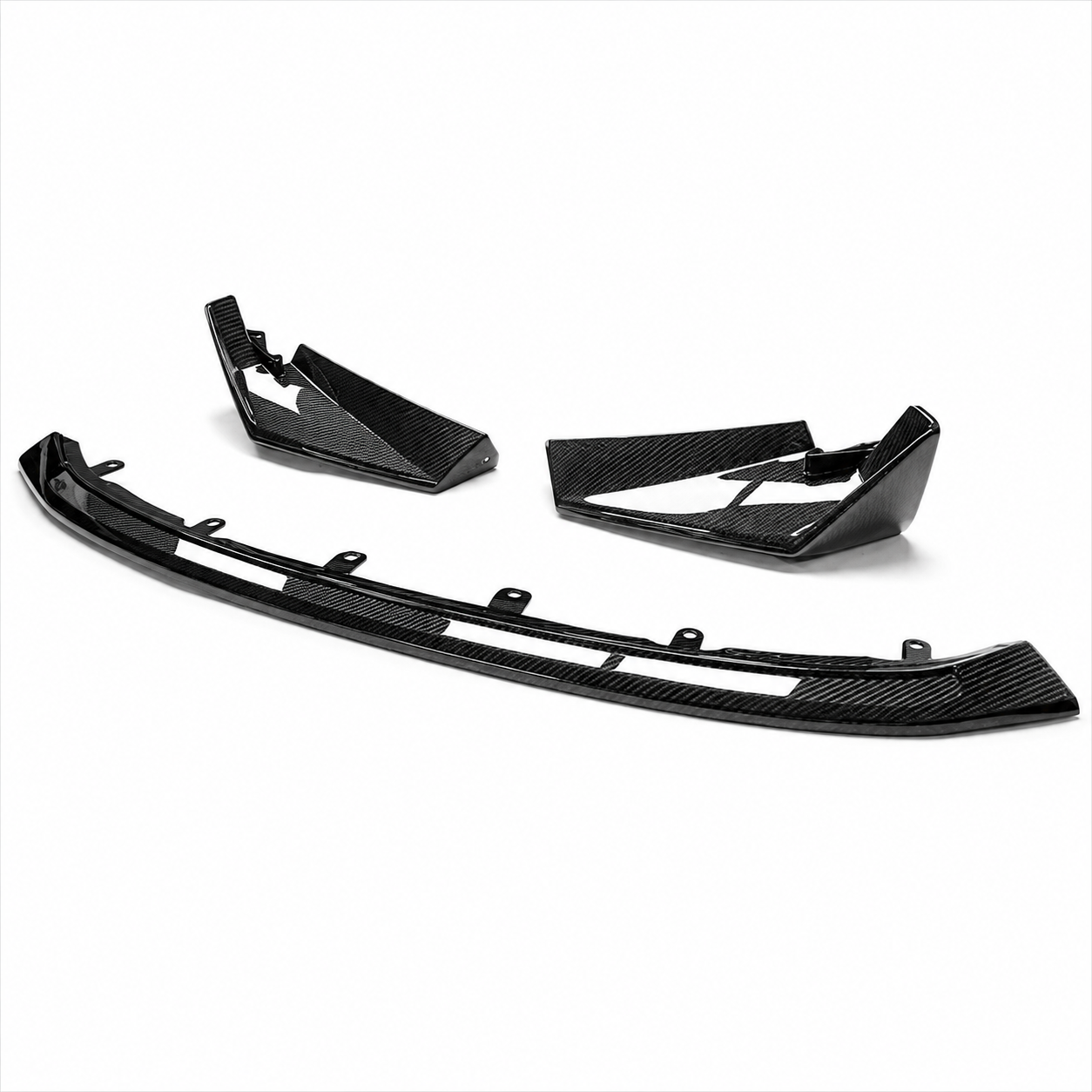 Dry Carbon Fiber  Front Lip V2 for BMW G80 M3 & G82 M4 (2021-2027) - EuroSpeed