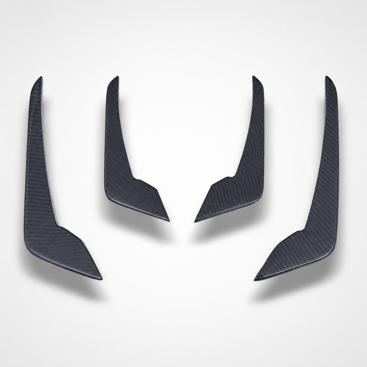 Dry Carbon Fiber Front Bumper Canards for BMW M3 G80 & M4 G82 (2021-2027) - EuroSpeed