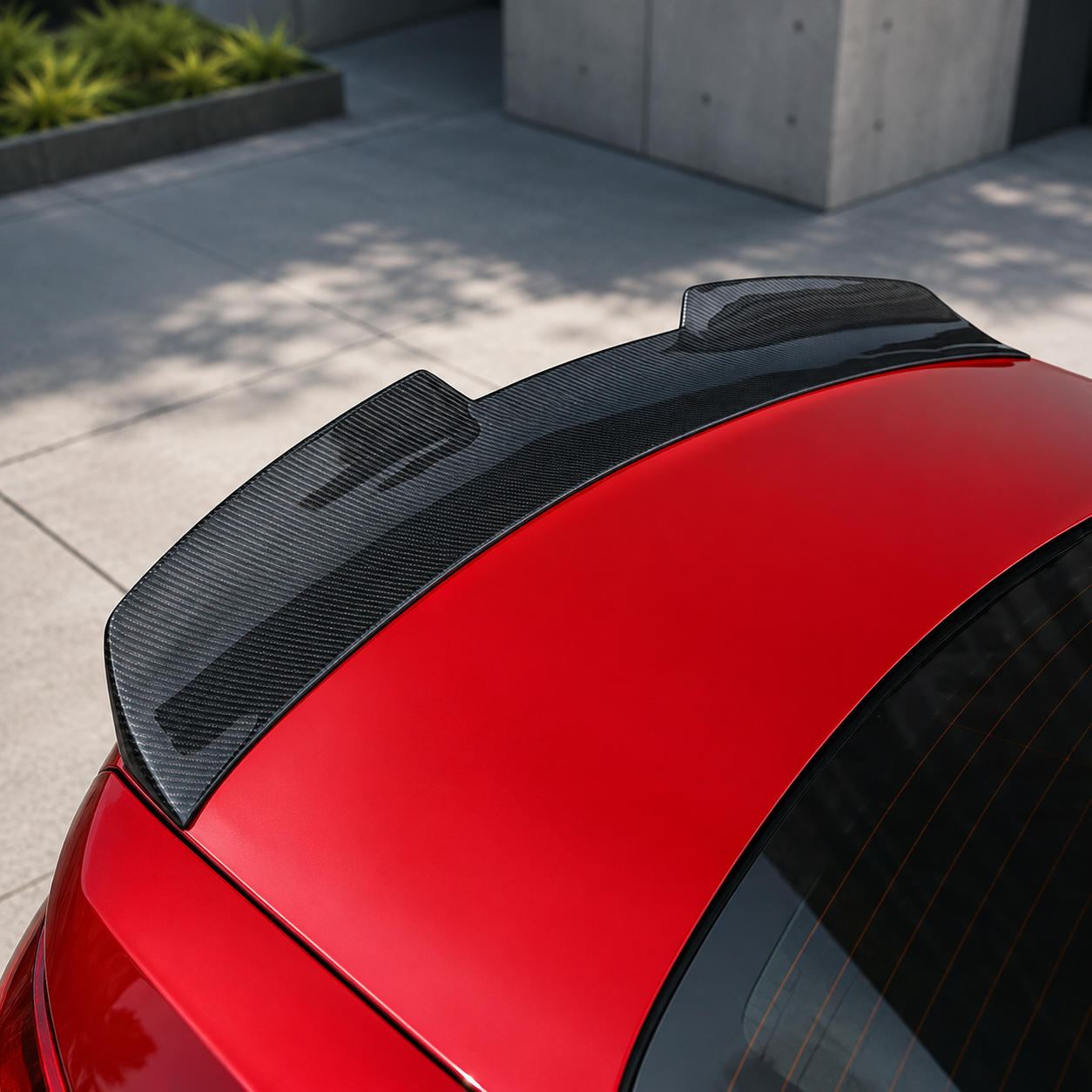 Dry Carbon Fiber Rear Spoiler for BMW G82 M4 (2021-2027) - EuroSpeed