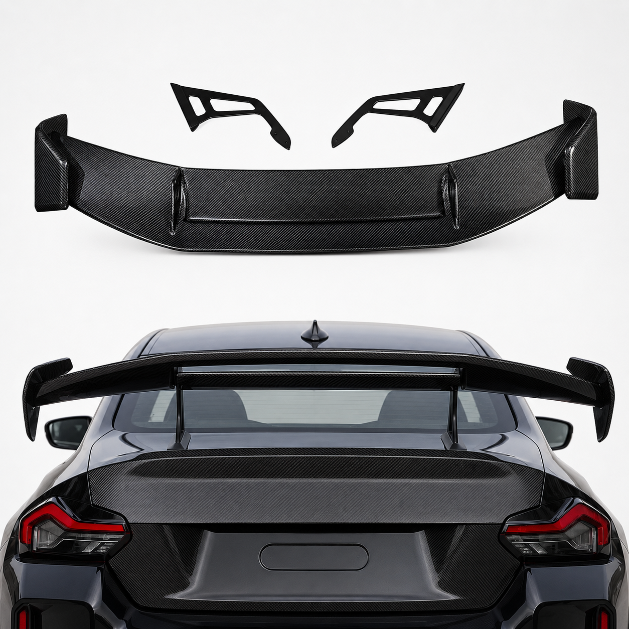 Carbon Fiber Rear Spoiler Wing for BMW G80 M3 G82 G83 M4 & G87 M2 (2021-2027) - EuroSpeed