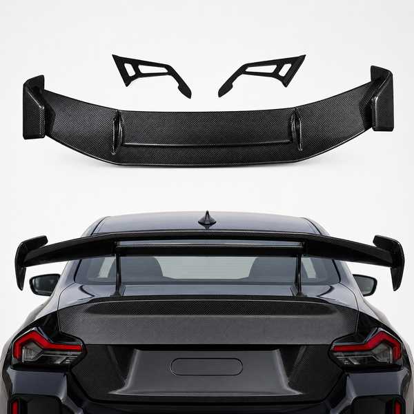 Carbon Fiber Rear Spoiler Wing for BMW G80 M3 G82 G83 M4 & G87 M2 (2021-2027) - EuroSpeed