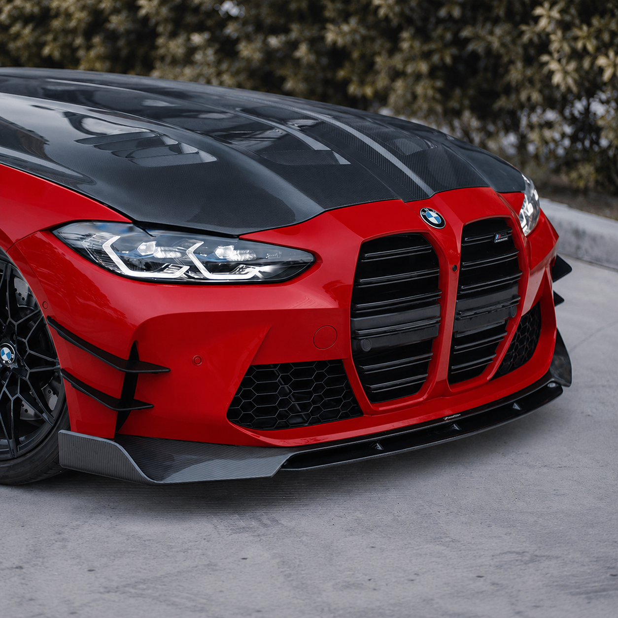Dry Carbon Fiber Front Lip for BMW M4 F82 / F83 (2015-2020) - EuroSpeed