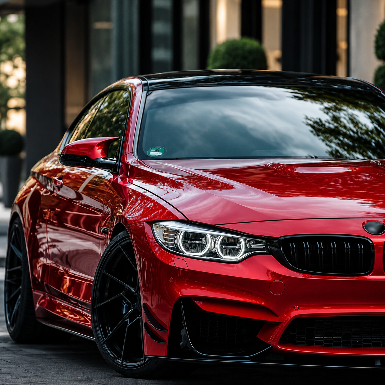 Carbon Fiber Front Bumper Canards for BMW M3 F80 & M4 F82/F83 (2015-2020) - EuroSpeed