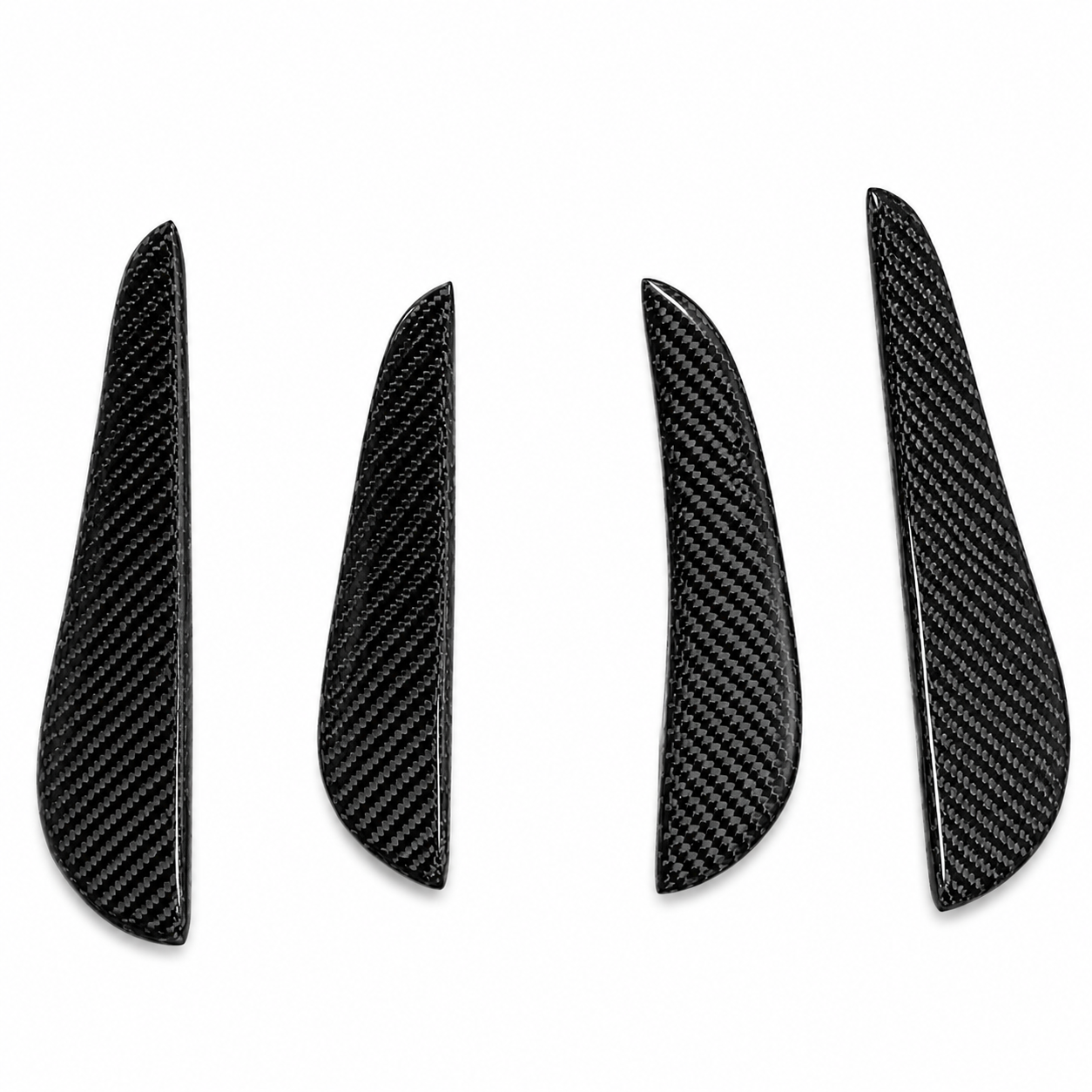 Carbon Fiber Front Bumper Canards for BMW M3 F80 & M4 F82/F83 (2015-2020) - EuroSpeed