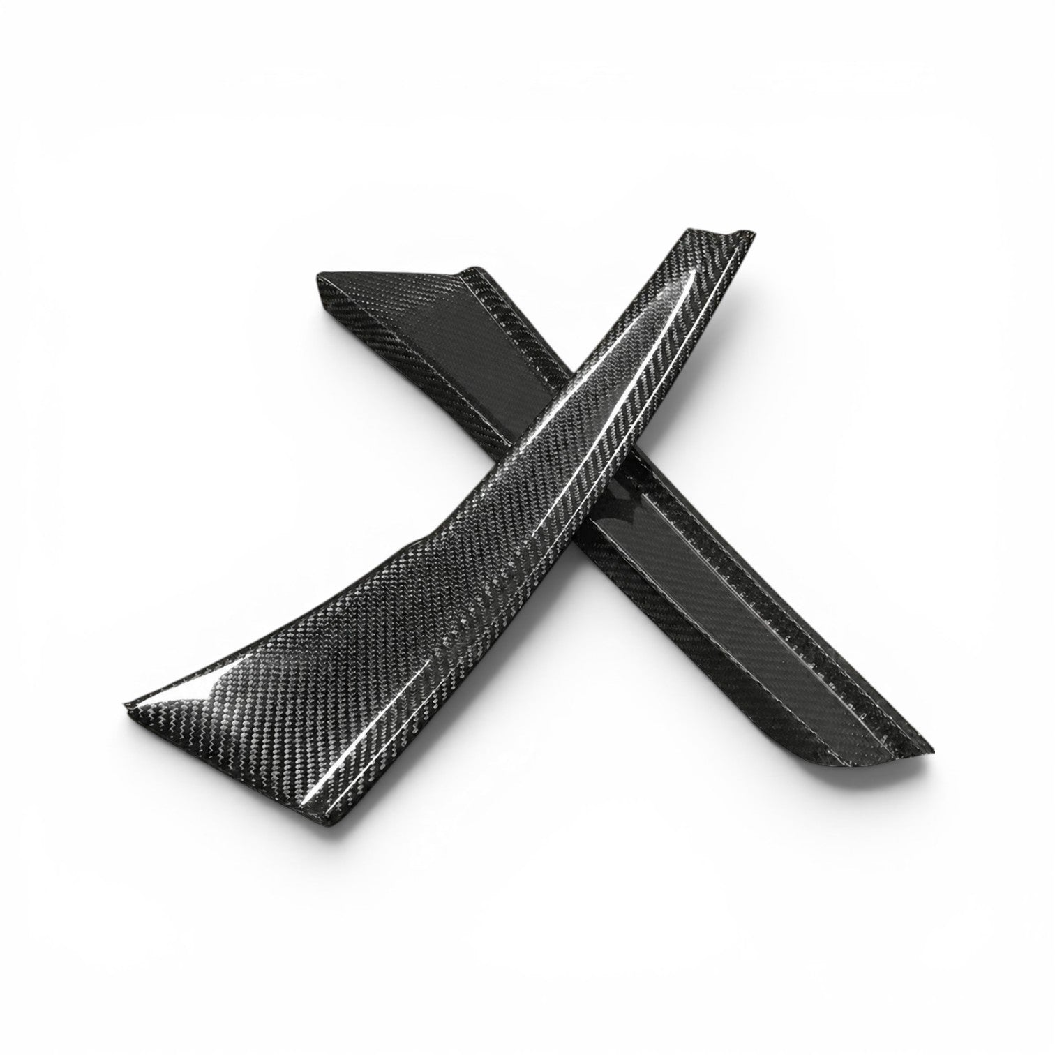 Carbon Fiber Front Bumper Canards for BMW M3 E92 E93 (2005-2012)
