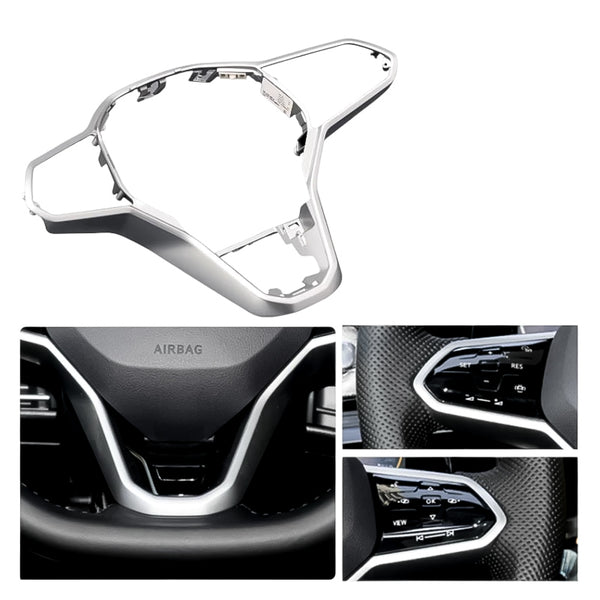 Steering Wheel Decorative Trim Frame - Volkswagen Golf MK8, Tiguan, Jetta, Passat