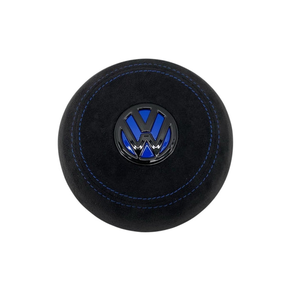Custom Leather or Alcantara Airbag Cover for VW Golf MK7/7.5, Jetta, Tiguan, Polo, Scirocco, T-Roc