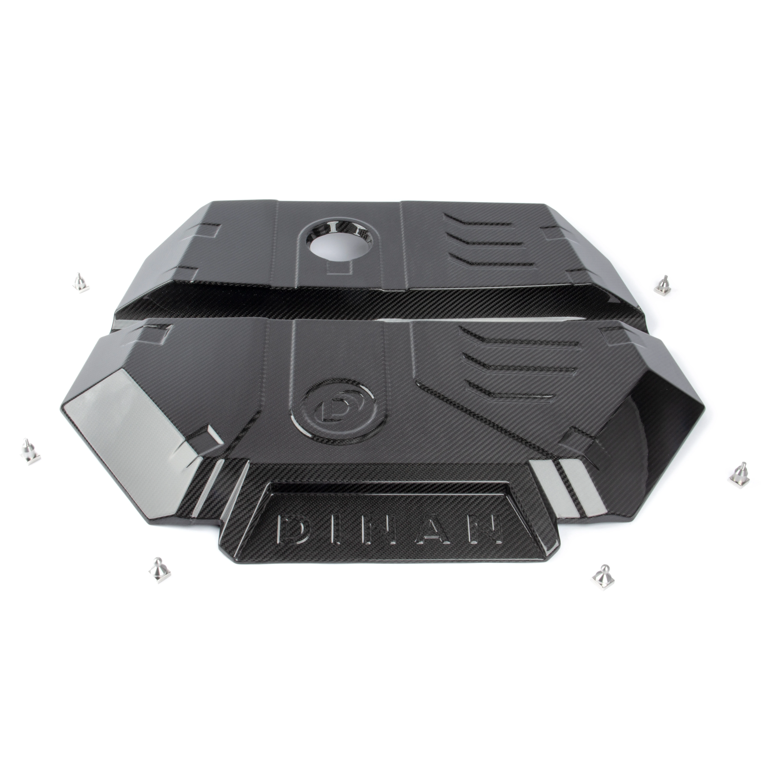 Dinan Carbon Fiber Engine Cover — BMW X3 M / X4 M (F97/F98) (2020–2024)