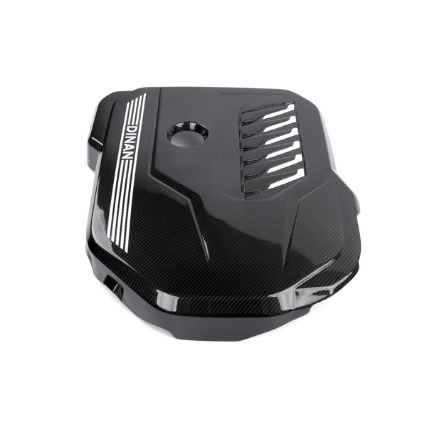 Dinan Carbon Fiber Engine Cover — BMW X3 M40i / X4 M40i / M340i / M440i / G29 Z4 M40i / M240i (G01/G02/G20/G22/G23/G26/G42) (2018–2024)