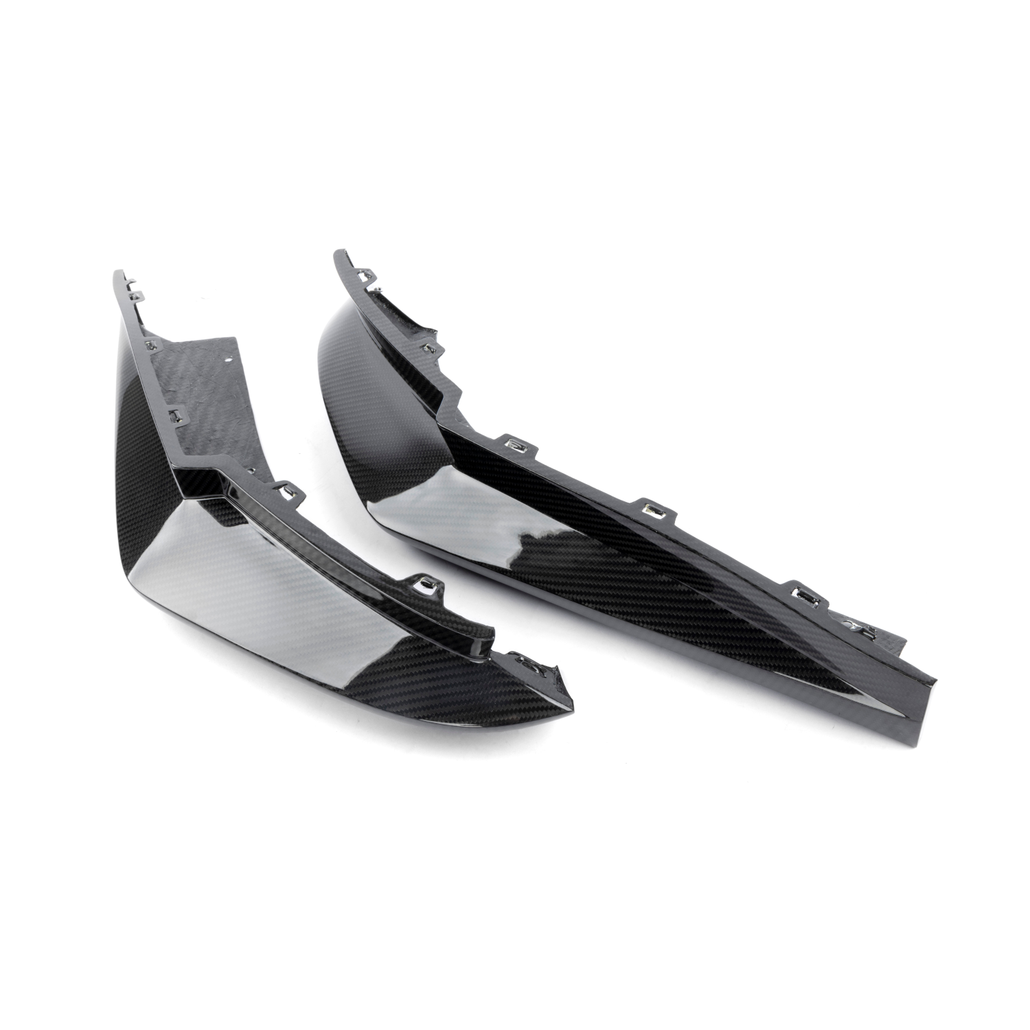 Dinan Carbon Fiber Rear Side Splitters for BMW M3 G80 / M3 Competition G80 (2021–2024)