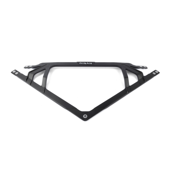 Dinan Matte Carbon Fiber Strut Tower Brace for BMW M3 G80 / M3 Competition G80 / M4 G82 / M4 G83 / M4 Competition G82 / M4 Competition G83 & More