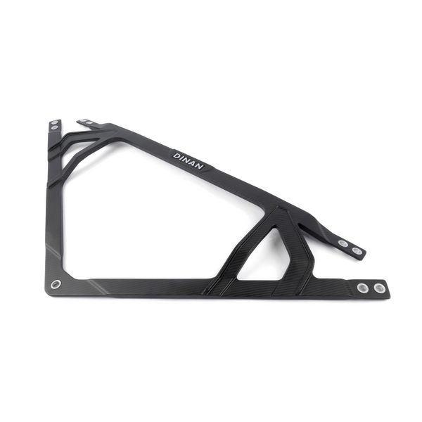 Dinan Matte Carbon Fiber Strut Tower Brace for BMW M3 G80 / M3 Competition G80 / M4 G82 / M4 G83 / M4 Competition G82 / M4 Competition G83 & More