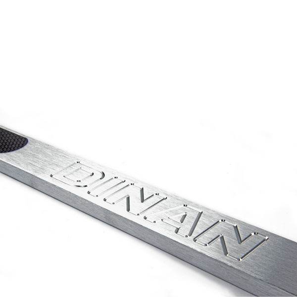Dinan Rear Brushed Aluminum Shock Tower Brace — BMW 323i / 325i / 328i / 330i / M3 (E46) (1999–2006)