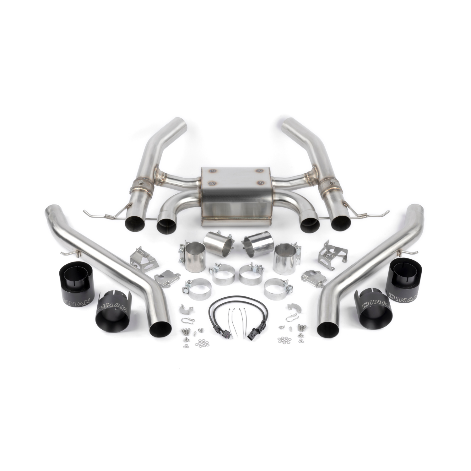 Dinan Valved Axle-Back Exhaust System — BMW M3 / M3 Competition / M4 / M4 Competition (G80/G82/G83) (2021–2024)