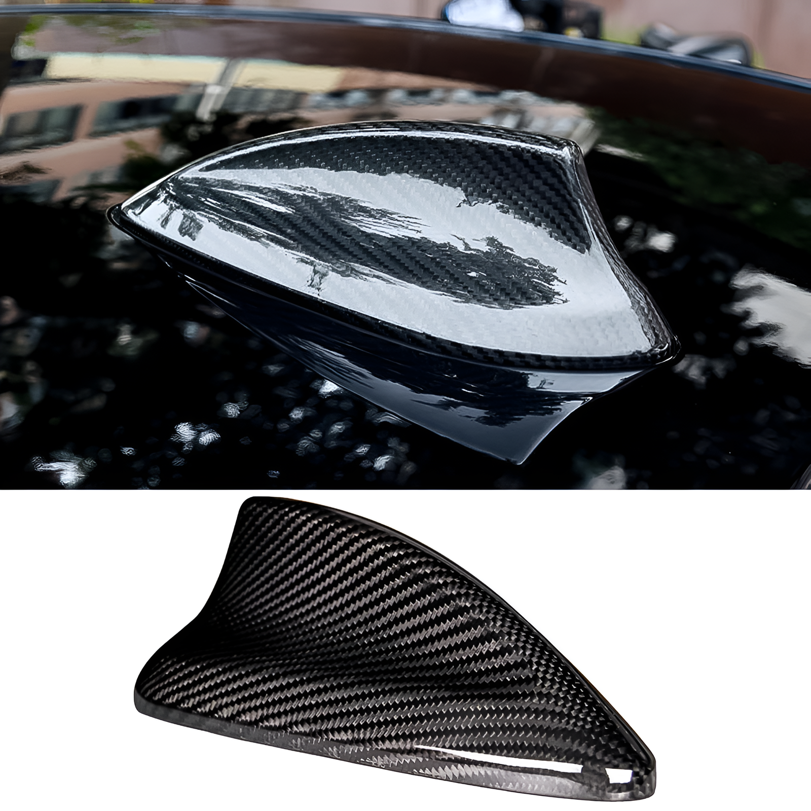Carbon Fiber Roof Antenna Cover for BMW 2 Series F44 / 3 Series G20 / 4 Series G22 / G23 (2019-2023)