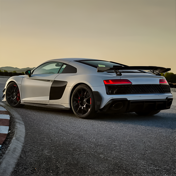 Carbon Fiber Rear Trunk Spoiler Wing for Audi R8 V10 GT Performance Coupe (2023)