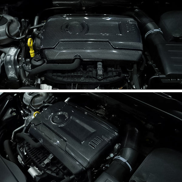 Carbon Fiber Engine Cover for Volkswagen Golf MK7 / MK7.5 (2014-2020)