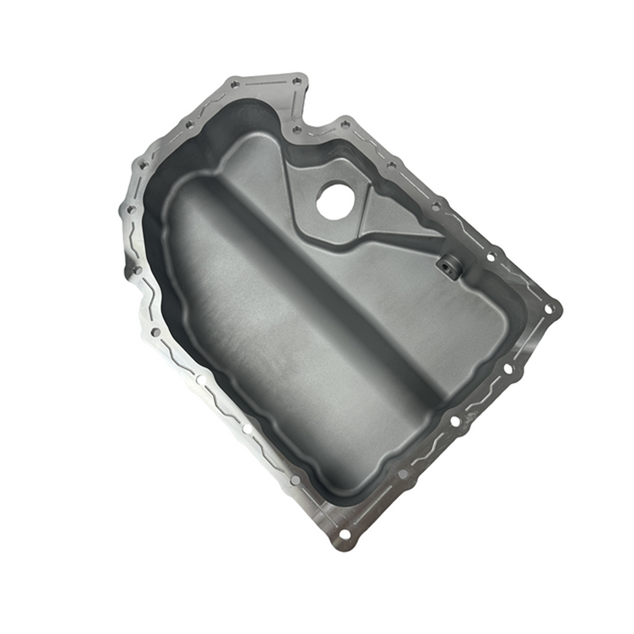 Aluminum Oil Pan Upgrade Kit with Magnetic Drain Plug for VW Golf MK7 / 7.5 & Audi A3 S3 8V (EA888.3)