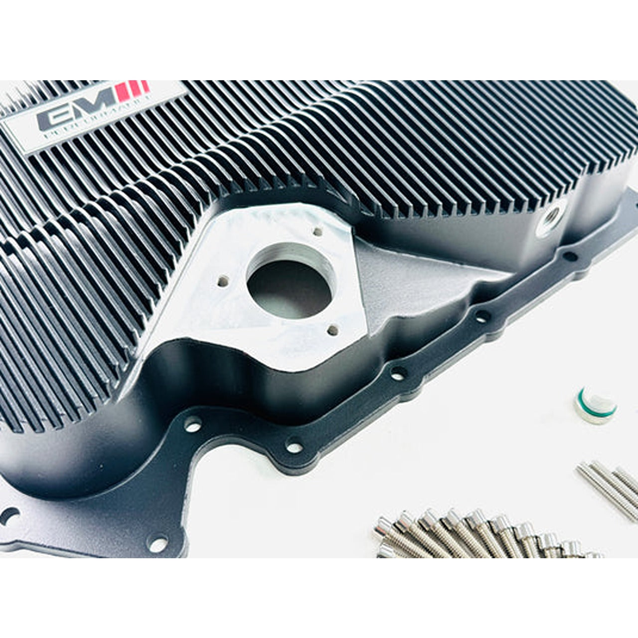 Aluminum Oil Pan Upgrade Kit with Magnetic Drain Plug for VW Golf MK7 / 7.5 & Audi A3 S3 8V (EA888.3)