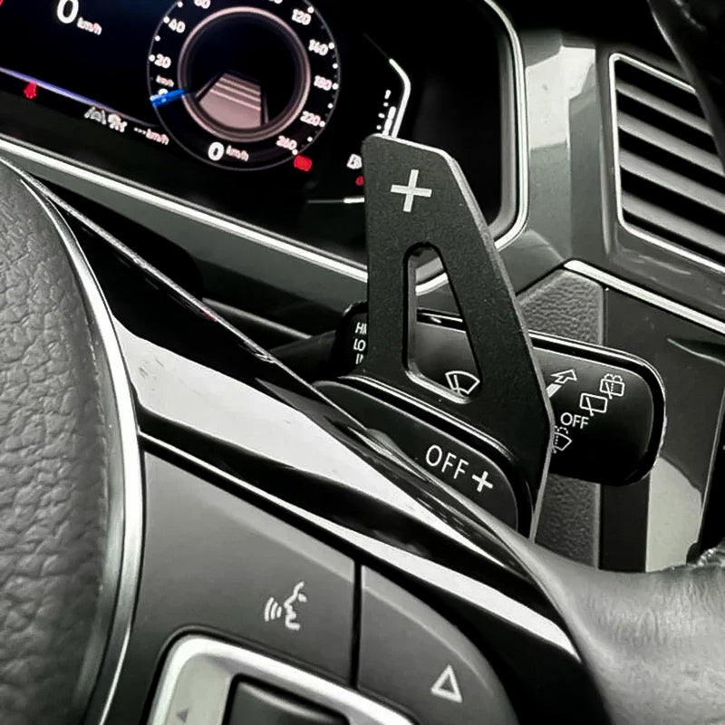 Billet Aluminum Paddle Shifters (V5) for Golf MK8, Jetta, Passat, Tiguan, Atlas, Polo, Arteon