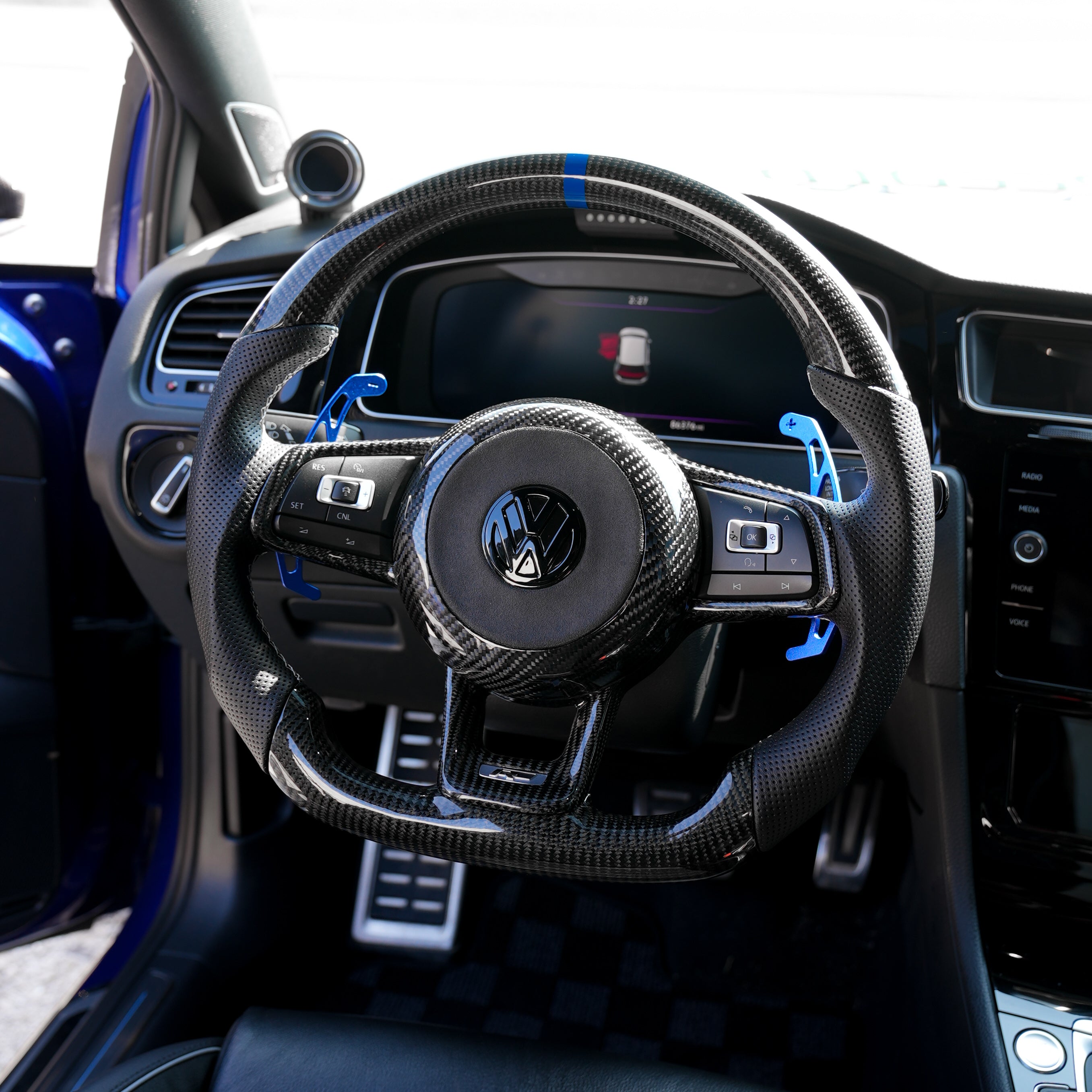 Billet Aluminum Paddle Shifters (V1) for Golf MK7/7.5, Scirocco, Jetta GLI, Polo