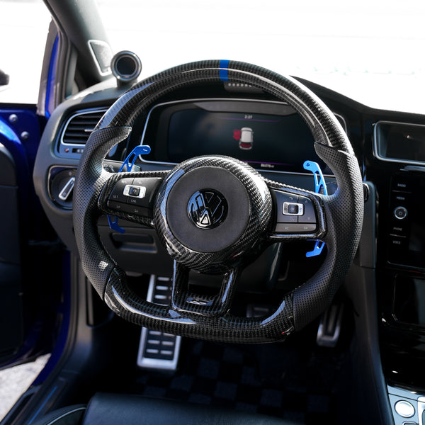 Billet Aluminum Paddle Shifters (V1) for Golf MK7/7.5, Scirocco, Jetta GLI, Polo
