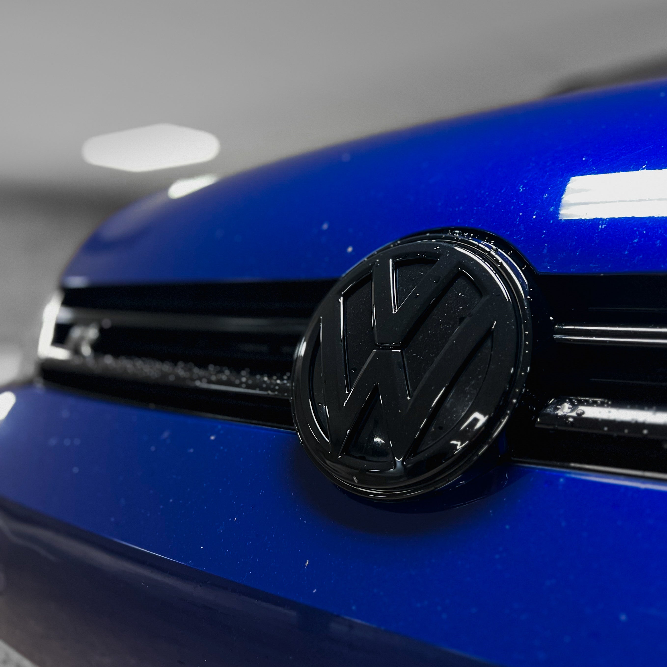 Gloss Black Emblem Set for Volkswagen Golf MK7 / MK7.5 (Front & Rear)