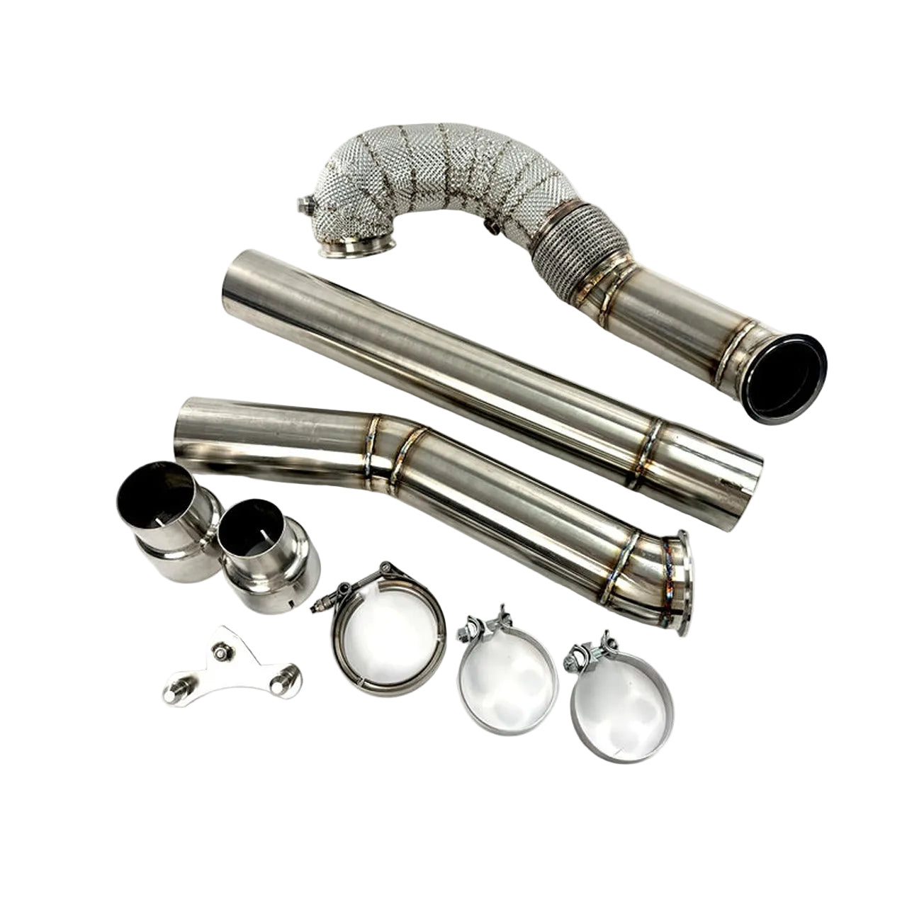 4" Catless Downpipe for VW Golf R MK7/MK7.5 / Audi S3 & TT 2.0T MQB