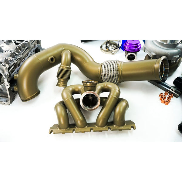 Full Frame Garrett Turbo Kit & 4 Port Engine Head for VW Golf MK7 / 7.5 & Audi A3 S3 8V (EA888.3)