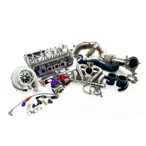 Full Frame Garrett Turbo Kit & 4 Port Engine Head for VW Golf MK7 / 7.5 & Audi A3 S3 8V (EA888.3)