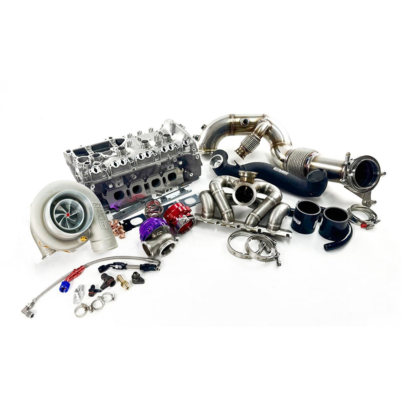 Full Frame Precision Turbo Kit & 4-Port Cylinder Head Upgrade for VW Golf MK7 / 7.5 & Audi A3 S3 8V (EA888.3)