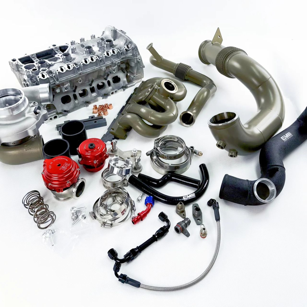 Full Frame Turbo Kit & 4 Port Engine Head for VW Golf MK7 / 7.5 & Audi A3 S3 8V (EA888.3)