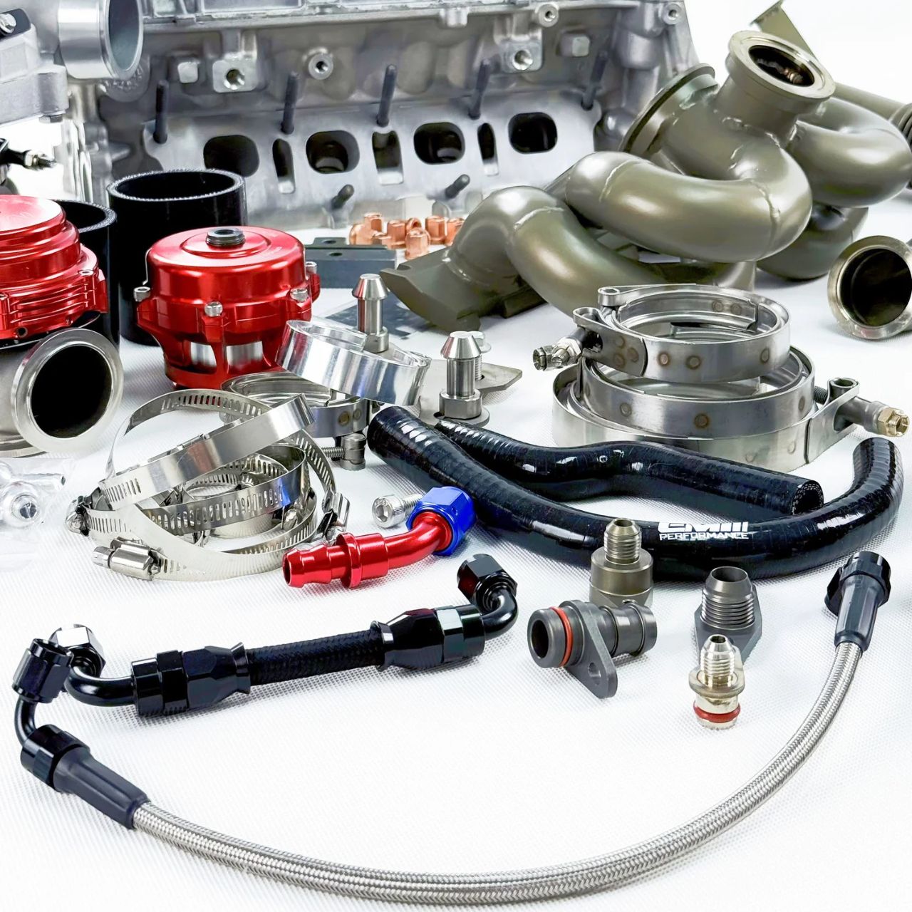 Full Frame Turbo Kit & 4 Port Engine Head for VW Golf MK7 / 7.5 & Audi A3 S3 8V (EA888.3)