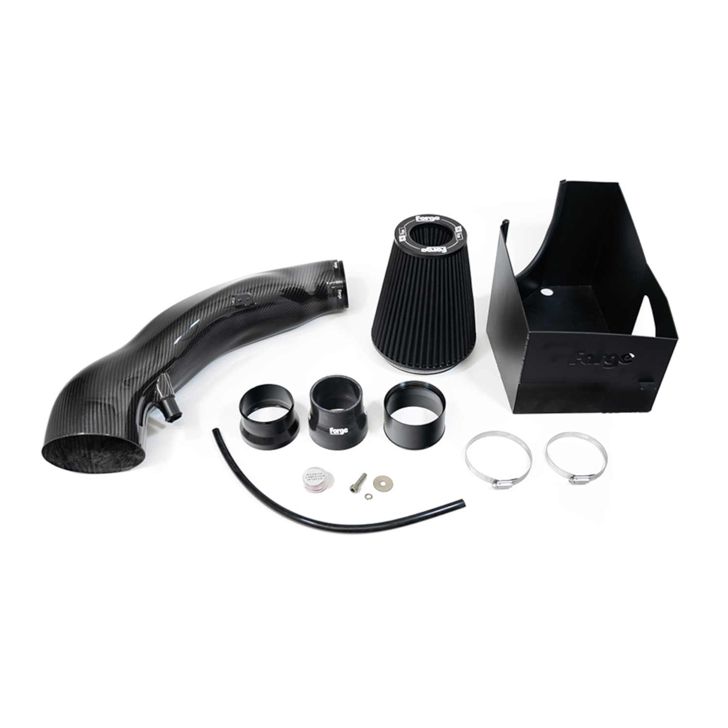 Forge Motorsport Carbon Fiber Induction Kit — Audi RS3 / MK3 TT RS (8S) (8V/8Y) (2015–2024)