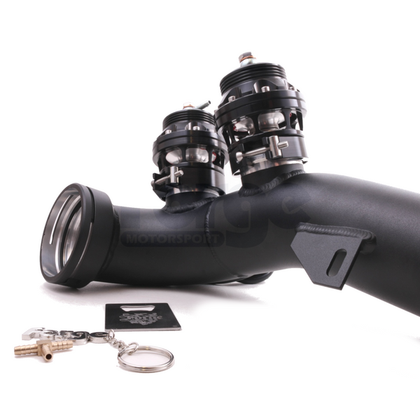 Forge Motorsport Hard Pipe With Twin Valves Kit — BMW 335i (E90/E92/E93) (2006–2013)