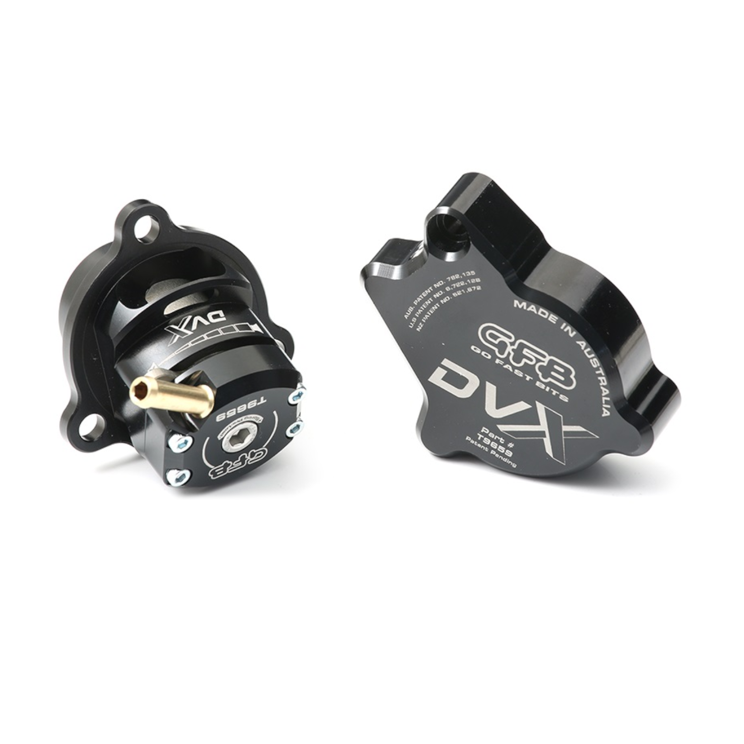 GFB DVX Diverter Blow Off Valve for Audi S3 8V / MK3 TTS, Volkswagen MK1 Arteon / Golf R MK7 (2015–2021)