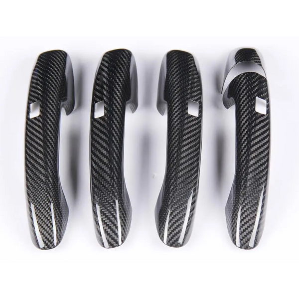 Real Carbon Fiber Door Handle Covers for Mercedes-Benz