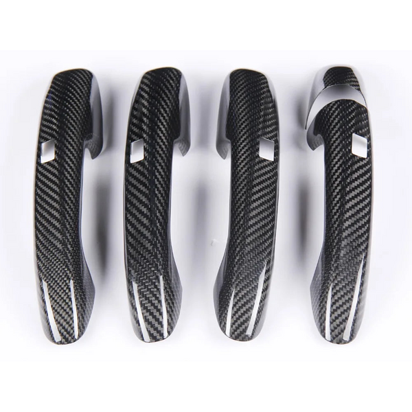 Real Carbon Fiber Door Handle Covers for Mercedes-Benz