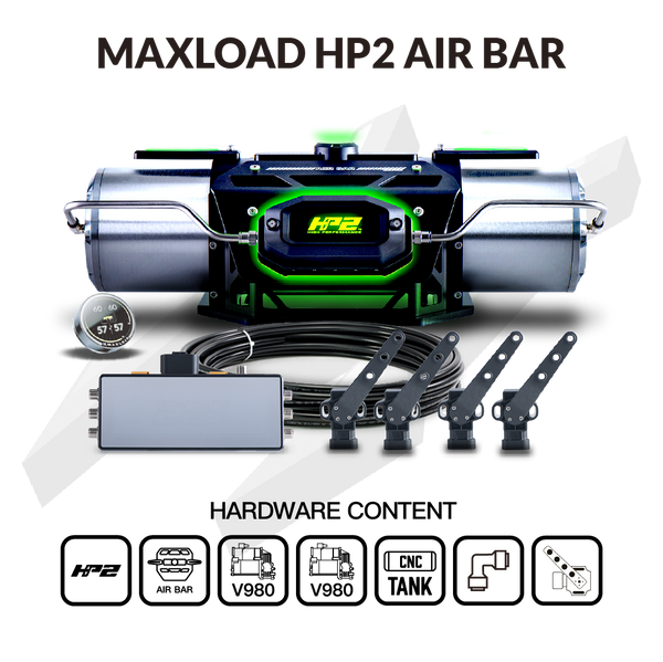 MaxLoad HP2 Air Bar - Smart Touch Air Suspension Controller