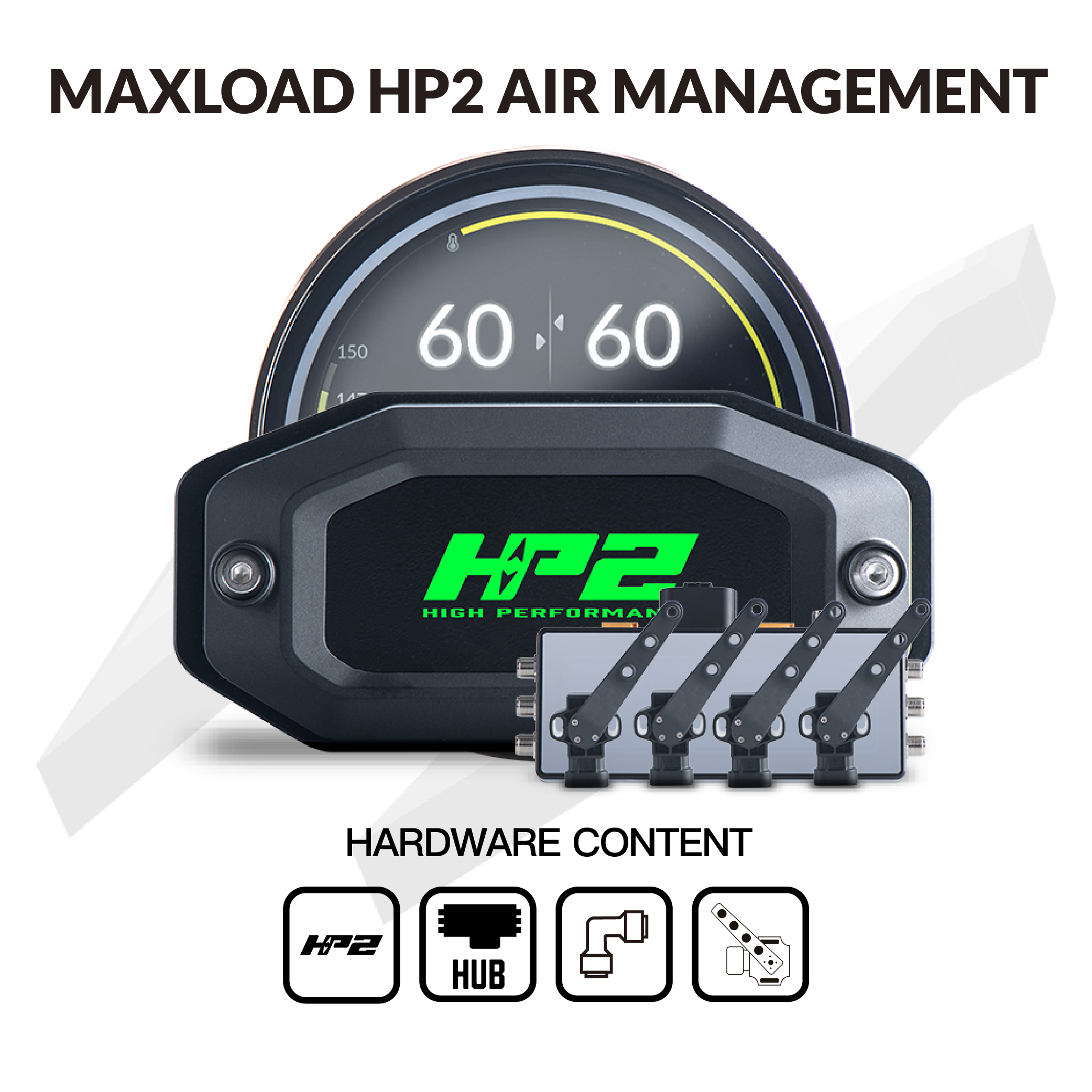 MaxLoad HP2 Air Management System - Smart Touch Controller Kit