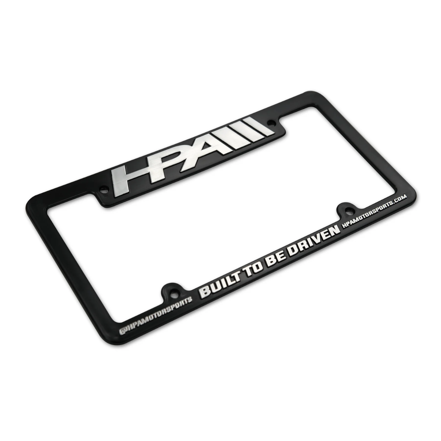 HPA Motorsports License Plate Frame