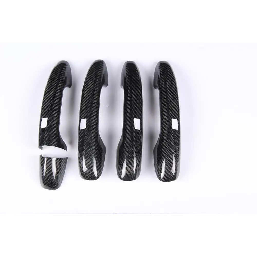 Real Carbon Fiber Door Handle Covers for Mercedes-Benz