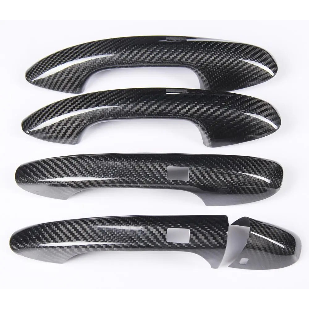 Real Carbon Fiber Door Handle Covers for Mercedes-Benz