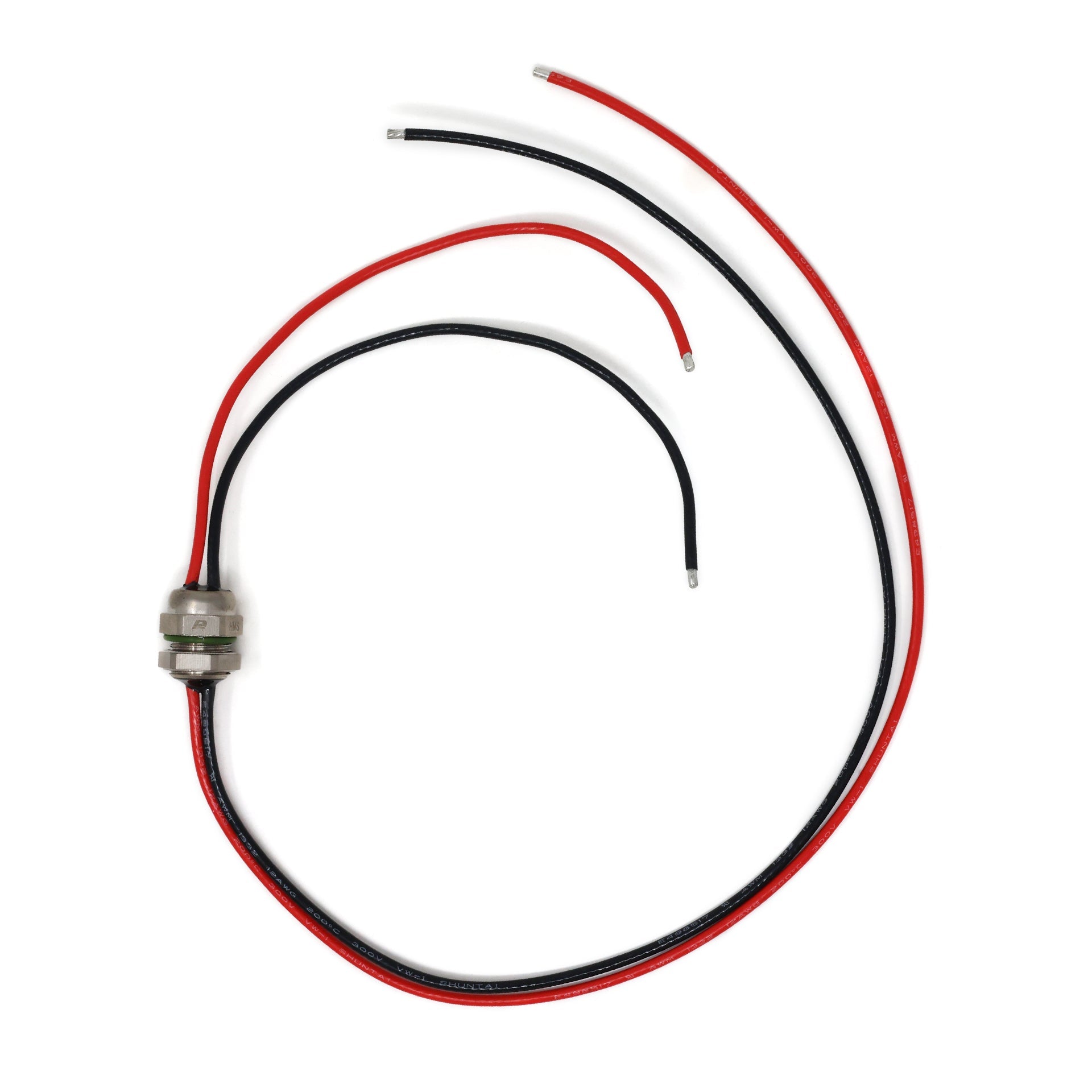 Precision Raceworks 2-Wire Hermetic Seal Fuel Tank Pass-Through