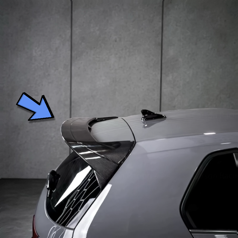 Carbon Fiber Spoiler for Golf GTI/R MK8 (2022–2024)