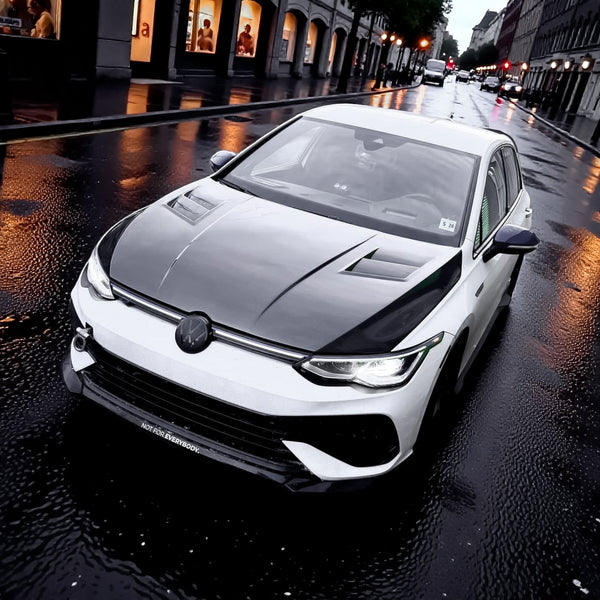 Carbon Fiber Vented Hood - Volkswagen Golf MK8 (2022-2024)