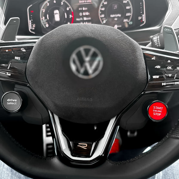 Steering Wheel Start/Stop & Drive Select Buttons - Volkswagen & Audi