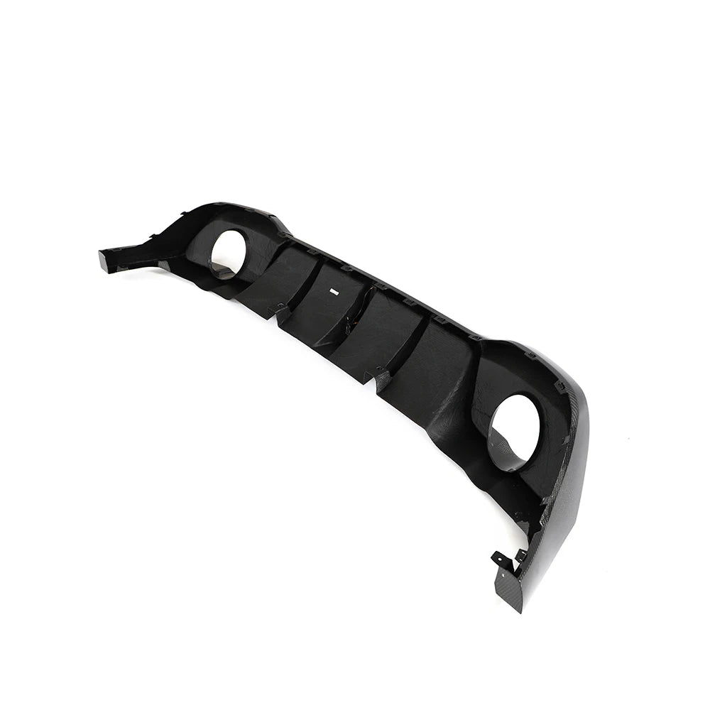 Carbon Fiber Rear LED Diffuser for Volkswagen Golf GTI MK8 (2022–2024)