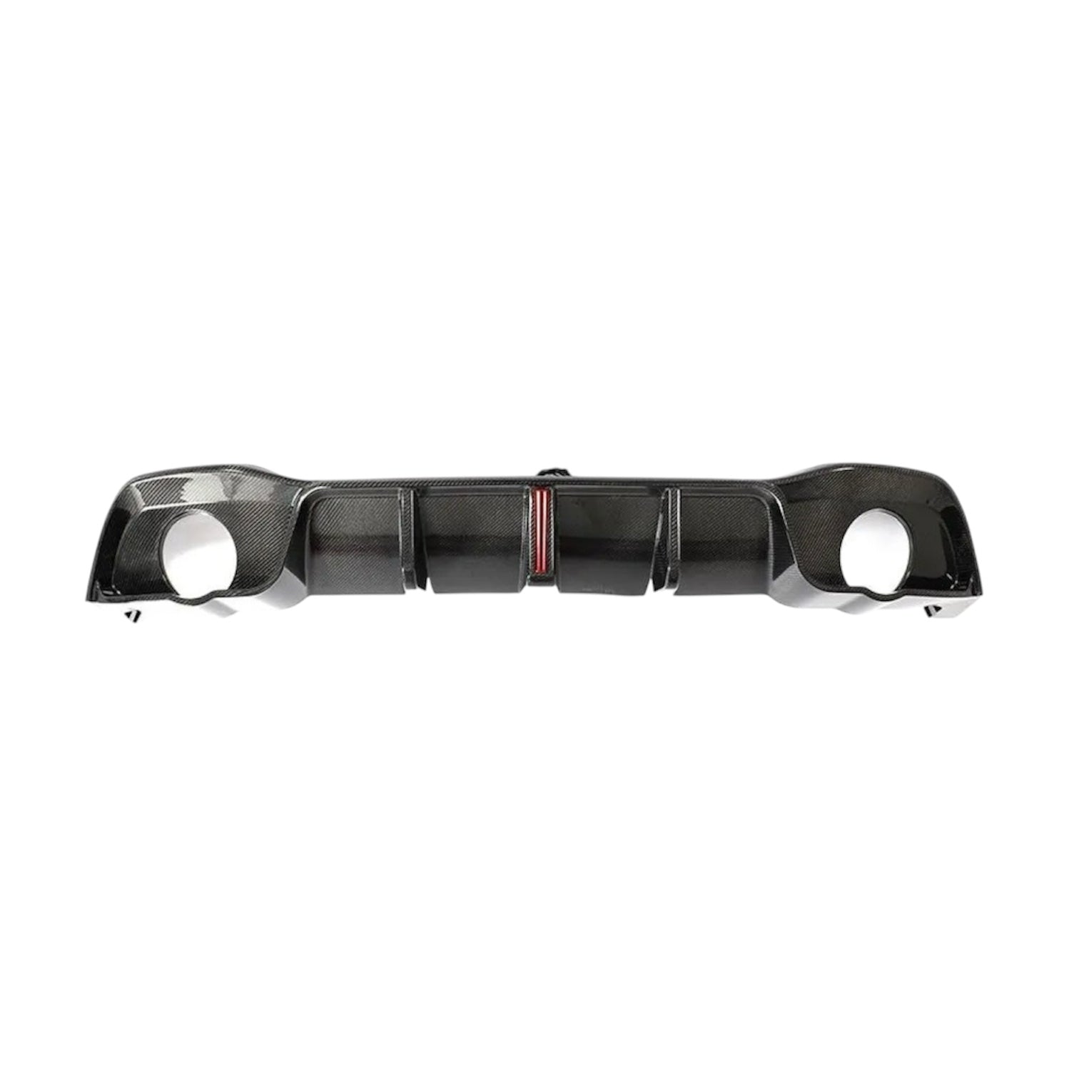 Carbon Fiber Rear LED Diffuser for Volkswagen Golf GTI MK8 (2022–2024)